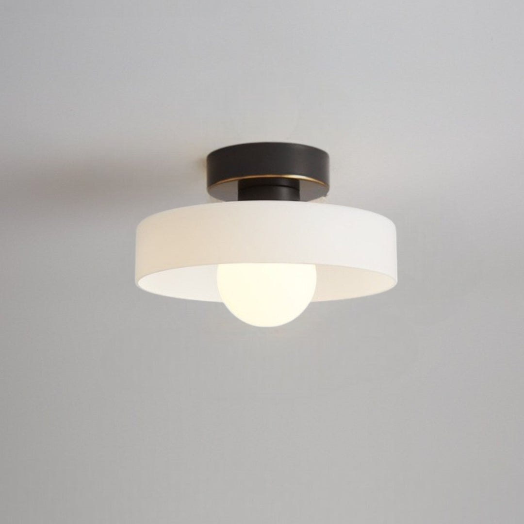Éclairage de plafond LED rond et moderne, lumière réglable, parfait pour tout intérieur.