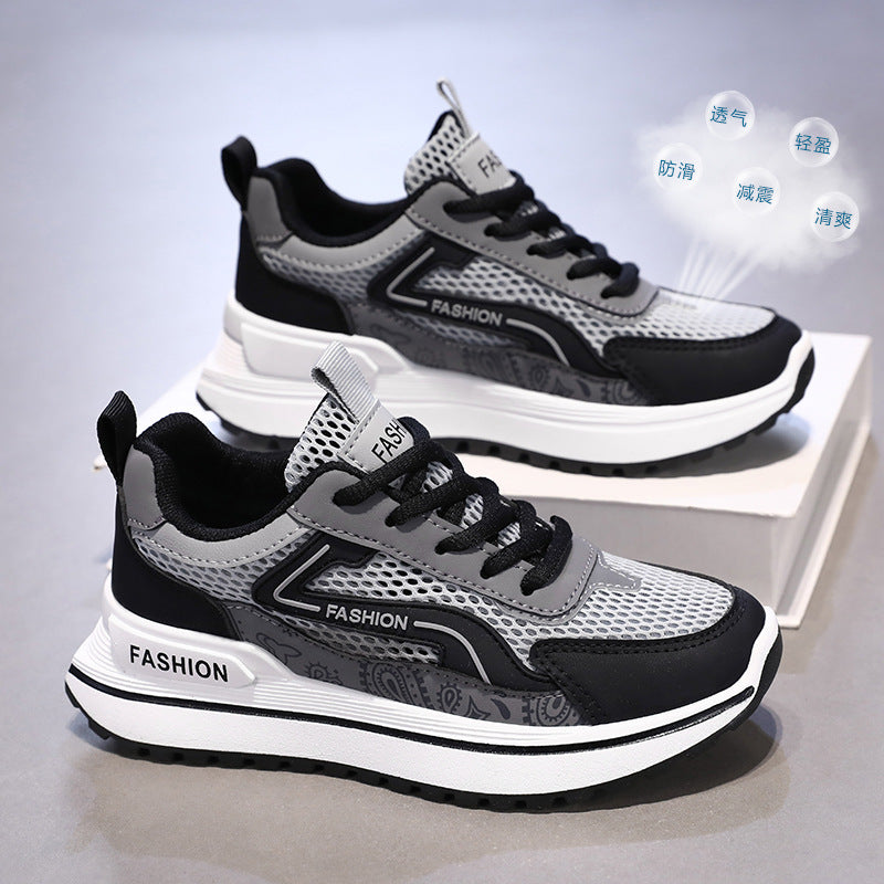 Baskets hommes Rasken, style moderne décontracté. Chaussures urbaines légères avec amorti, pour un confort et look contemporain.