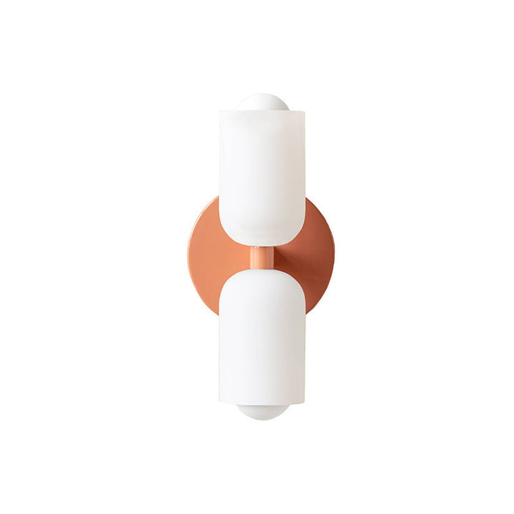 Éclairage intérieur avec applique murale LED minimaliste, design contemporain et lumière up-down.