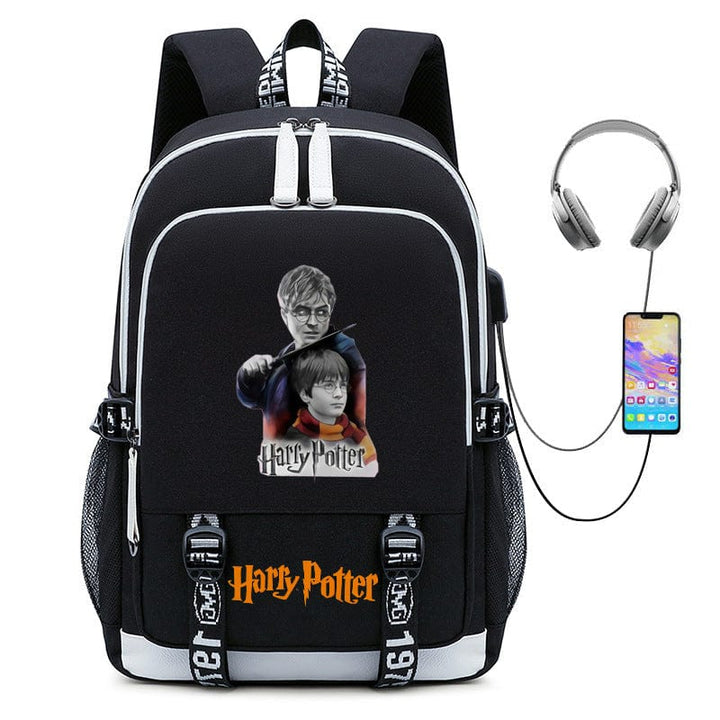 Cartable enfant scolaire, motifs magie et mondes fantastiques, sac à dos pratique et stylé.