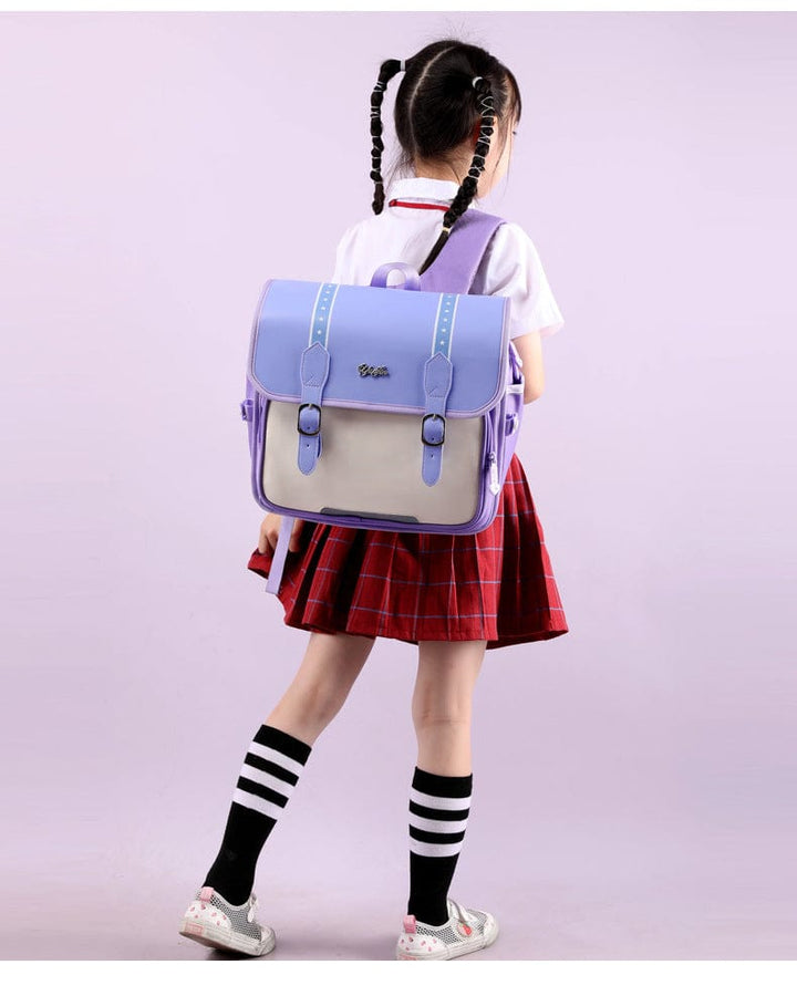 Cartable scolaire ergonomique design. Grand espace de rangement pour une rentrée confortable et organisée.