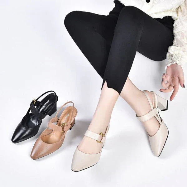 Sandales orthopédiques femmes à talons, respirantes, offrant confort et soutien du pied. Chic et idéal pour l'automne.