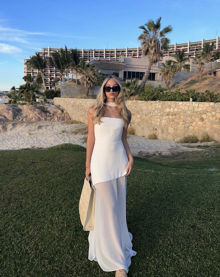 Robe décontractée Hannah pour femme, élégance fluide et confortable pour tenue quotidienne printemps-été.