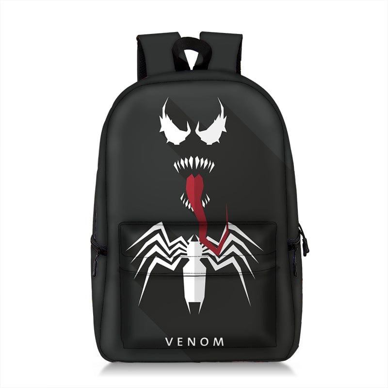 Sac scolaire Spiderman 3D, design super-héros avec bretelles ajustables pour garçon ou fille.