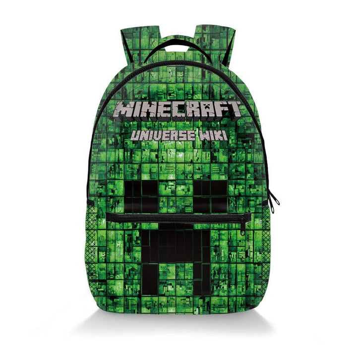 Sac à dos polyvalent Minecraft pour enfant, parfait pour l'école ou les sorties. Cartable jeu vidéo officiel.