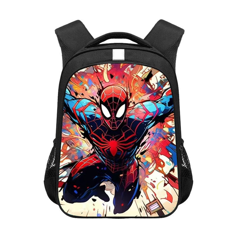 Cartable Spiderman, prêt pour une nouvelle année scolaire pleine d'aventures.