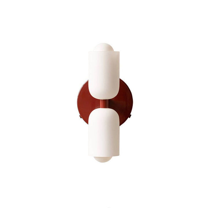 Superbe applique murale LED minimaliste up-down, design moderne pour une lumière ambiante et décoration.
