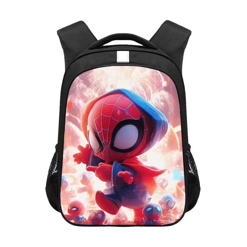 Sac Spiderman officiel pour l'école, motif héros préféré.