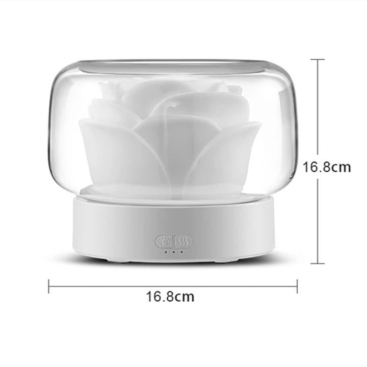 Créez une ambiance parfumée et lumineuse avec ce diffuseur d'arômes LED pour la maison.