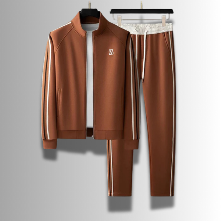 Jogging confortable homme, style décontracté élégant. Idéal pour sport, loisirs ou tenue automne.