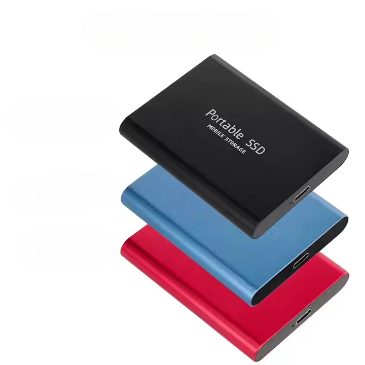 SSD externe 128 To ultra rapide pour stockage portable et transfert de données.