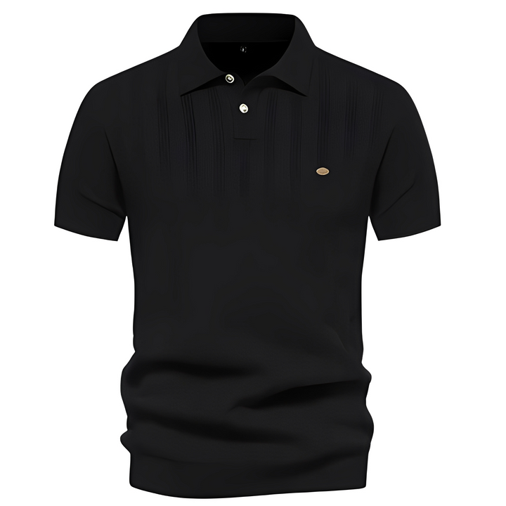 Polo homme casual, coupe moderne. Idéal pour un look élégant et décontracté, confortable pour la tenue d'été.