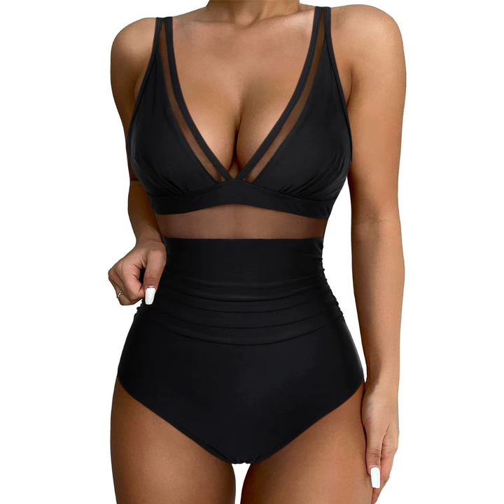 Maillot de bain femme Sophie élégant, parfait pour la plage et la piscine. Confort optimal pour l'été.