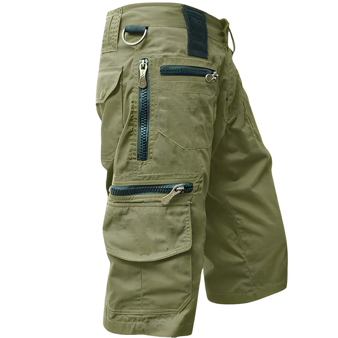 Short cargo d'été homme léger et confortable avec poches, idéal pour loisirs, voyage, plein air.