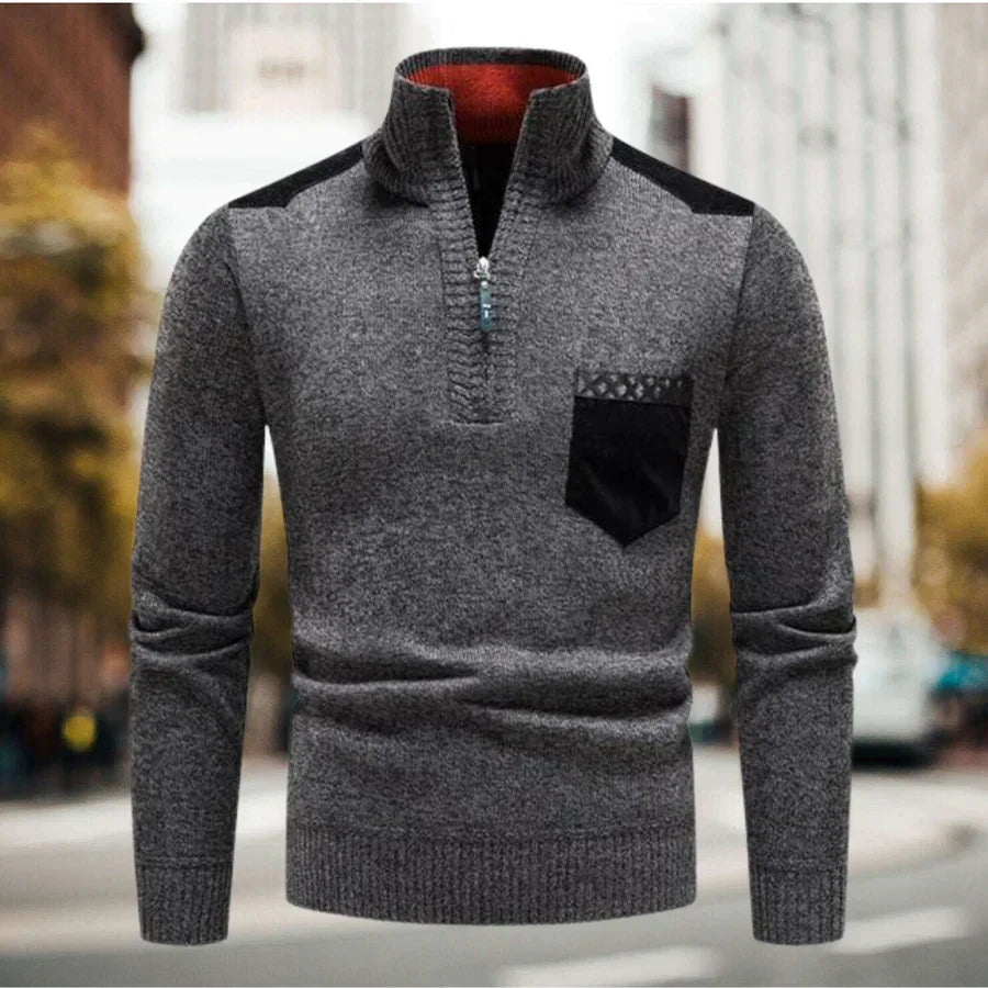 Pull homme grande taille, chaud et stylé. De la collection hiver mode masculine confortable.
