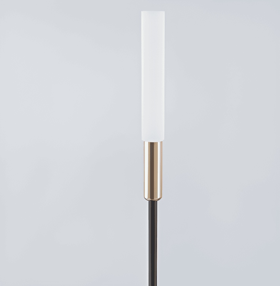 Éclairage solaire pour allée et jardin, lampe LED moderne étanche, économie d'énergie.