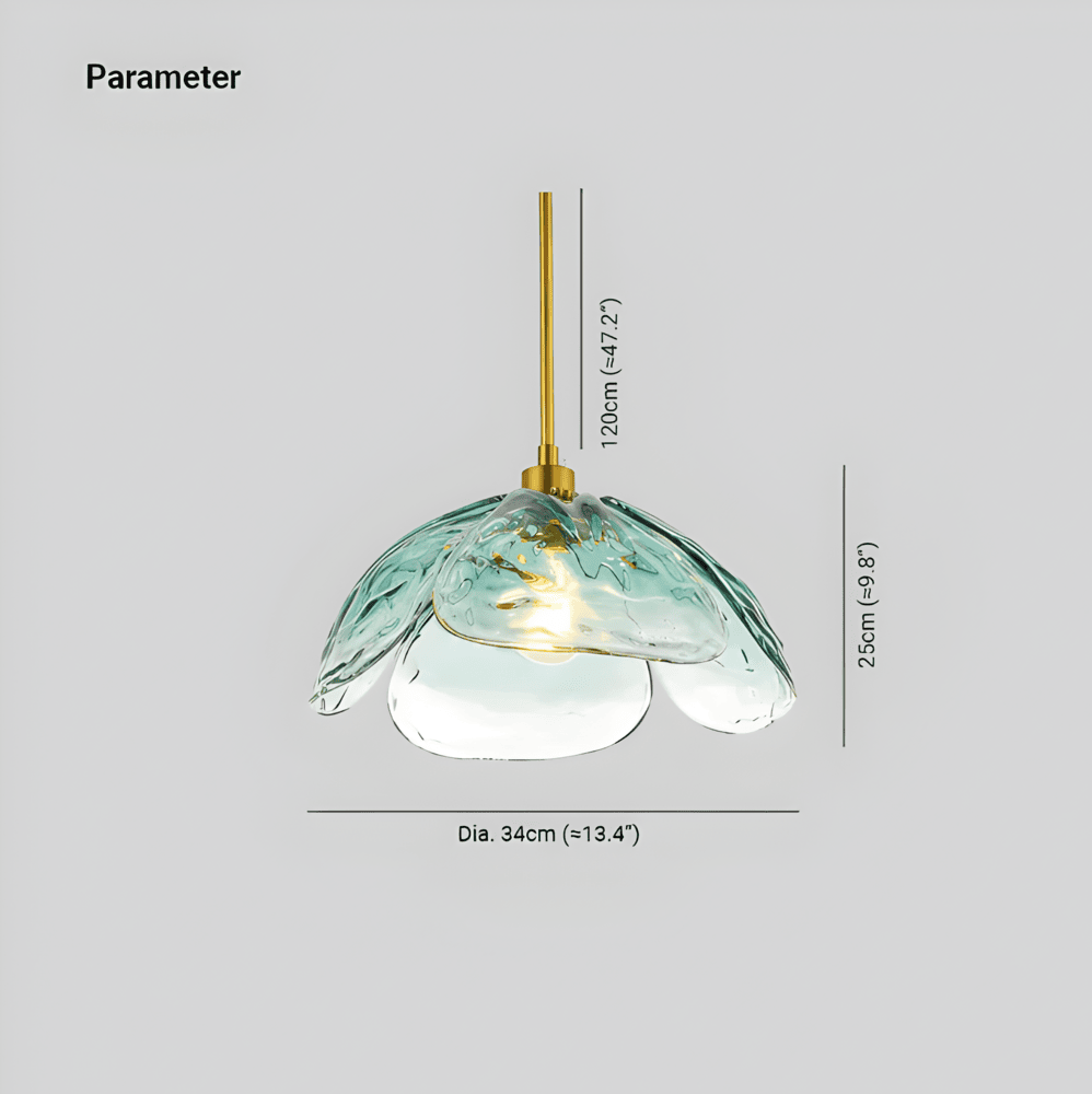 Luminaire suspendu LED, motif floral, apporte élégance et lumière douce à votre intérieur.