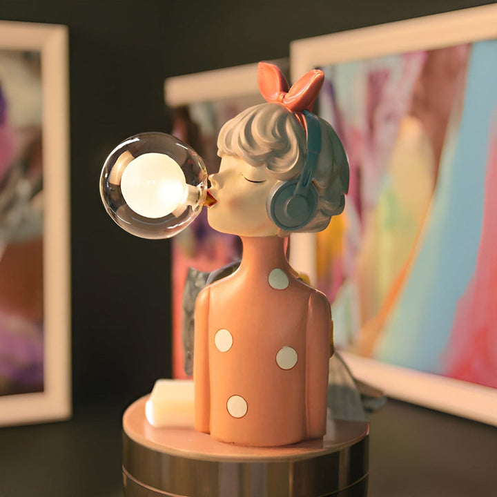 Veilleuse BubbleFairies, lumière douce et féerique, idéale pour une décoration de chambre apaisante.