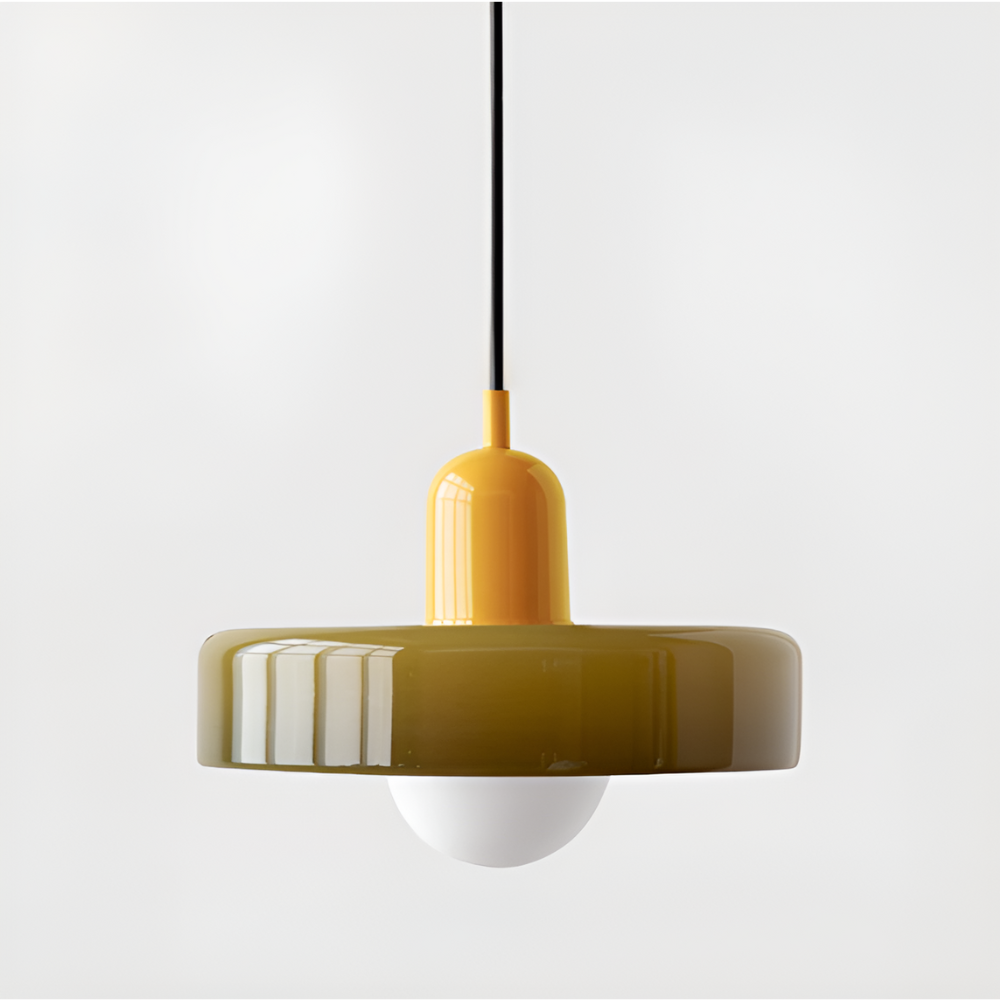 Lustre moderne avec pampilles en verre, suspension ajustable pour décoration intérieure.