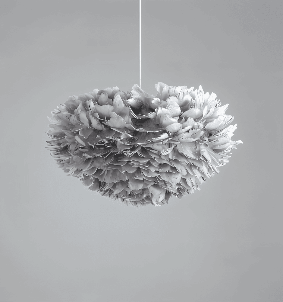 Suspension artisanale, offrant une lumière chaude et un éclairage esthétique à votre espace.