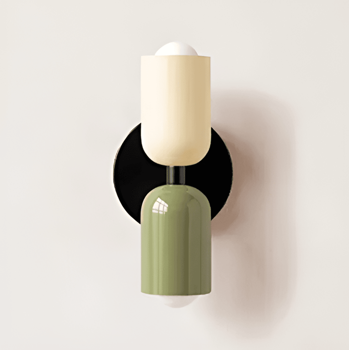 Luminaire mural LED minimaliste, éclairage d'ambiance double pour un design épuré.