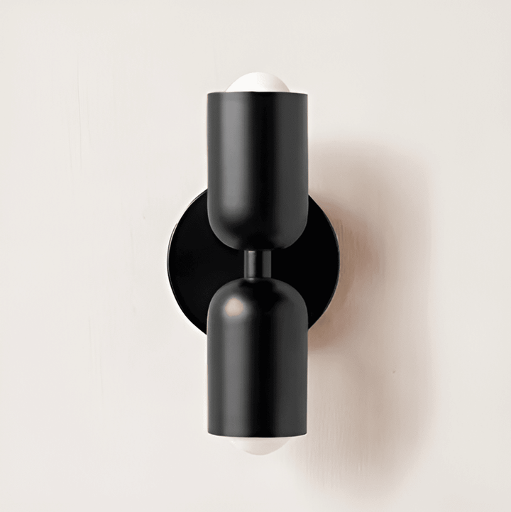 Lampe murale LED moderne, lumière économique, double face, pour salon design.