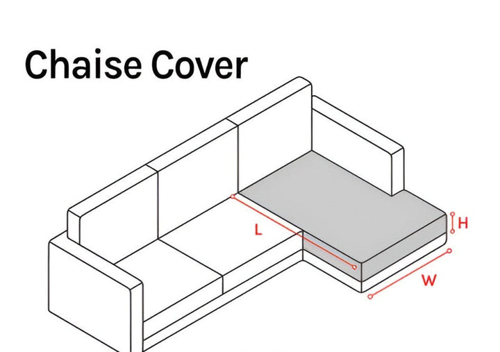 Housse de canapé jacquard noire, extensible, protège contre les taches et l'usure quotidienne.