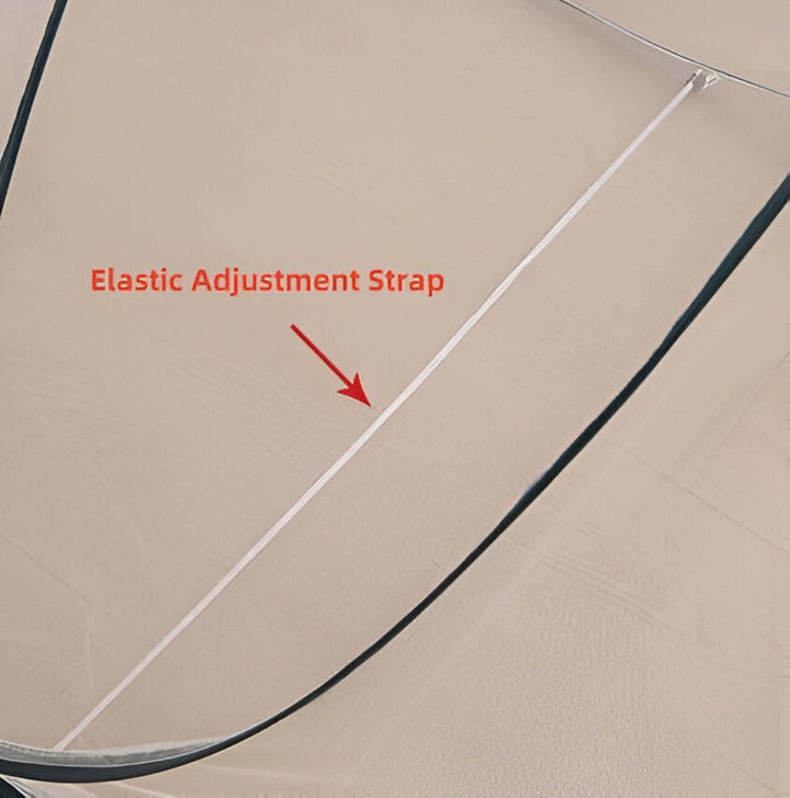 Accessoire de chambre, moustiquaire blanche circulaire et pliable pour lit, décorative et protectrice anti-insectes.