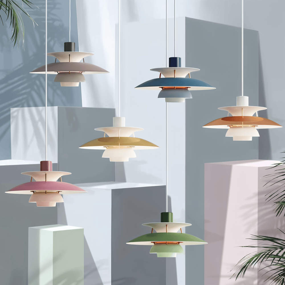 Suspension scandinave moderne, style épuré pour toute pièce.
