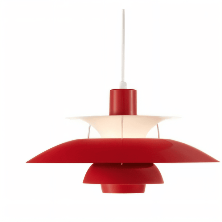 Suspension scandinave contemporaine, luminaire parfait pour la cuisine.