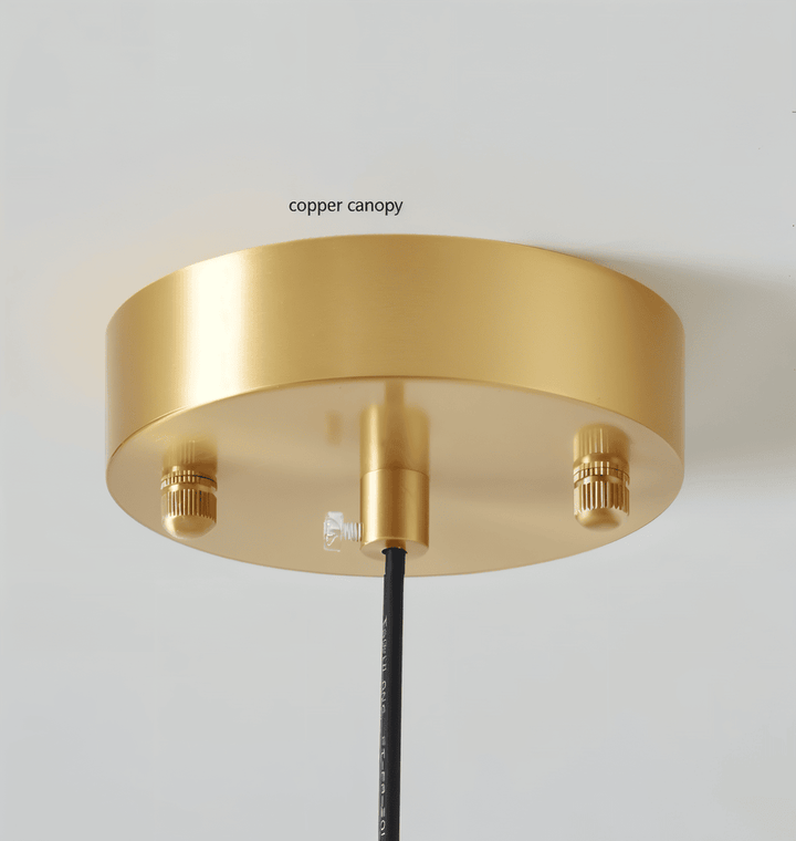 Suspension plafond design Bauhaus, lumière chaude et élégante pour votre maison.