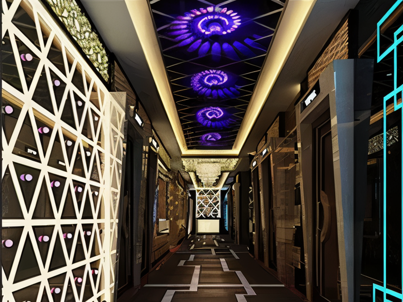 Lumière murale LED cylindrique, effet spirale pour une décoration intérieure élégante.