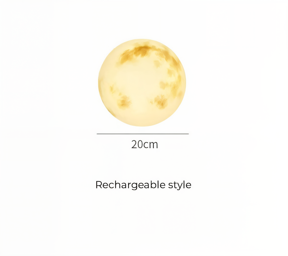 Lumière solaire décorative lunaire pour jardin, lampe LED IP65 pour un extérieur moderne.