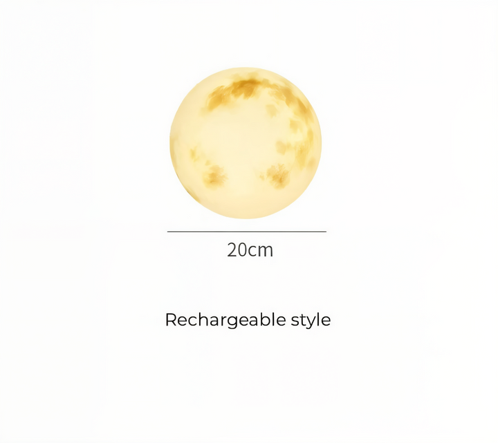 Lumière solaire décorative lunaire pour jardin, lampe LED IP65 pour un extérieur moderne.