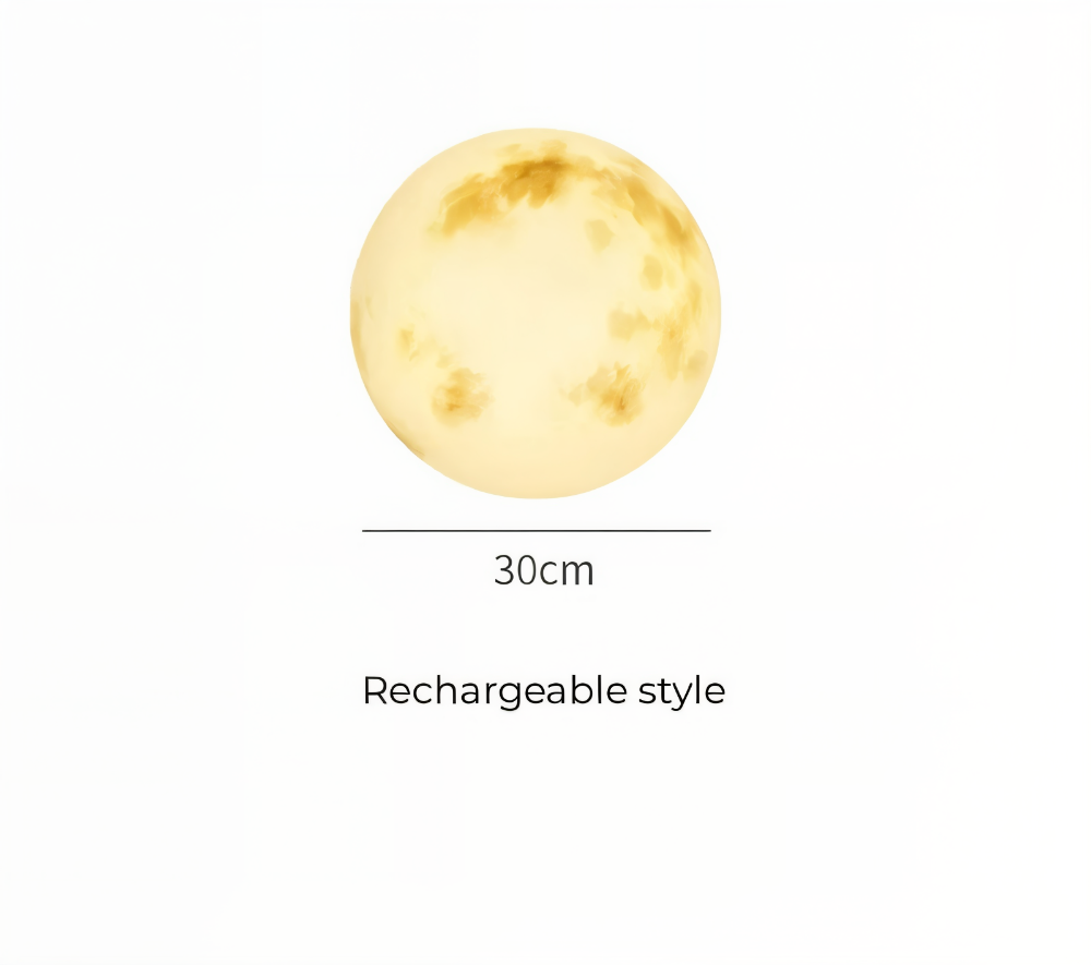 Lampe solaire IP65 LED lunaire, éclairage pour jardin et terrasse, résistant aux intempéries.