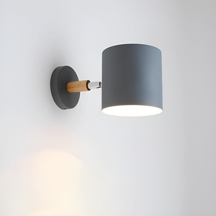 Lampe murale décorative pastel, style nordique, parfaite pour bureau ou coin lecture.