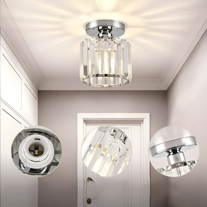 Luminaire LED Crystalon design, éclat scintillant, idéal pour votre décoration.