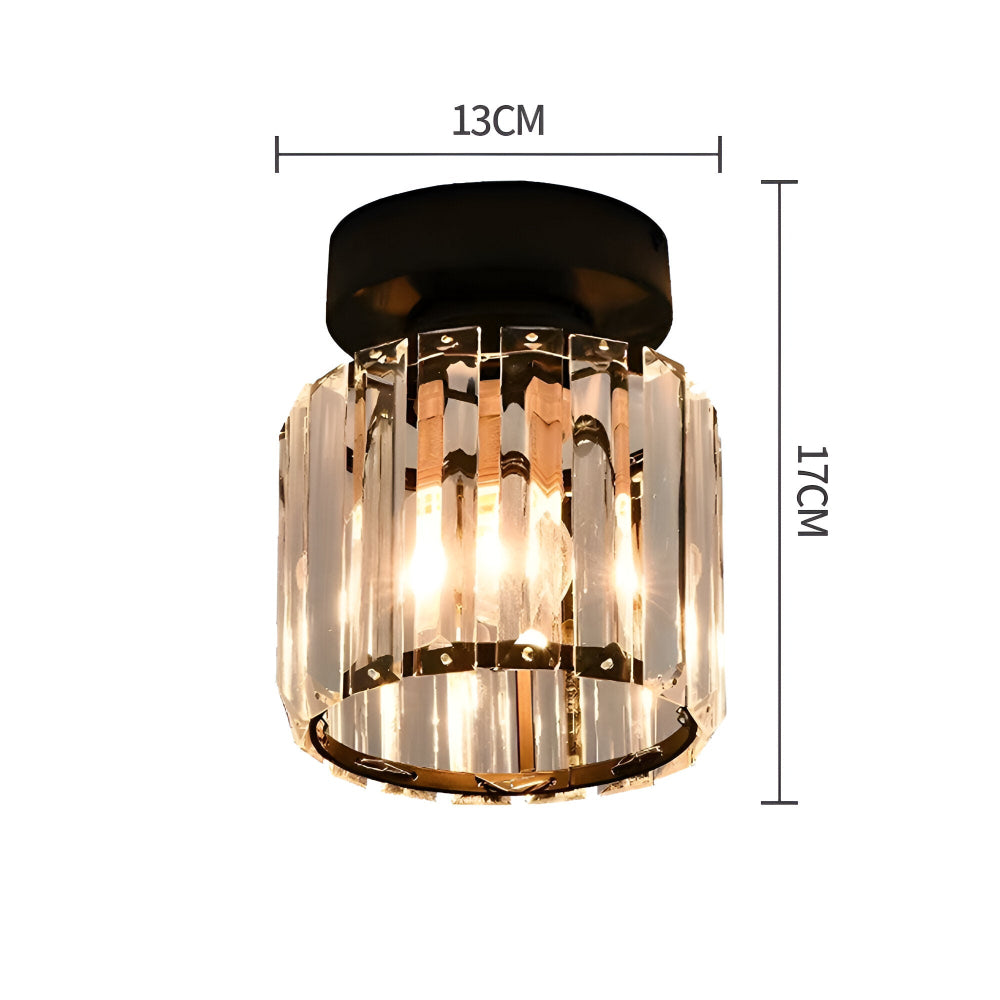 Plafonnier LED Crystalon, design contemporain, apporte modernité à votre espace.