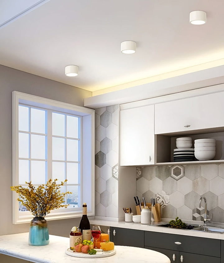 Éclairage intérieur LED PastelGlow, lampe cylindrique design, ajoute une touche moderne à votre décor.