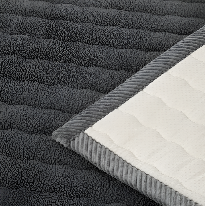 Housse de canapé antidérapante lavable en polyester, pour un salon propre et beau.