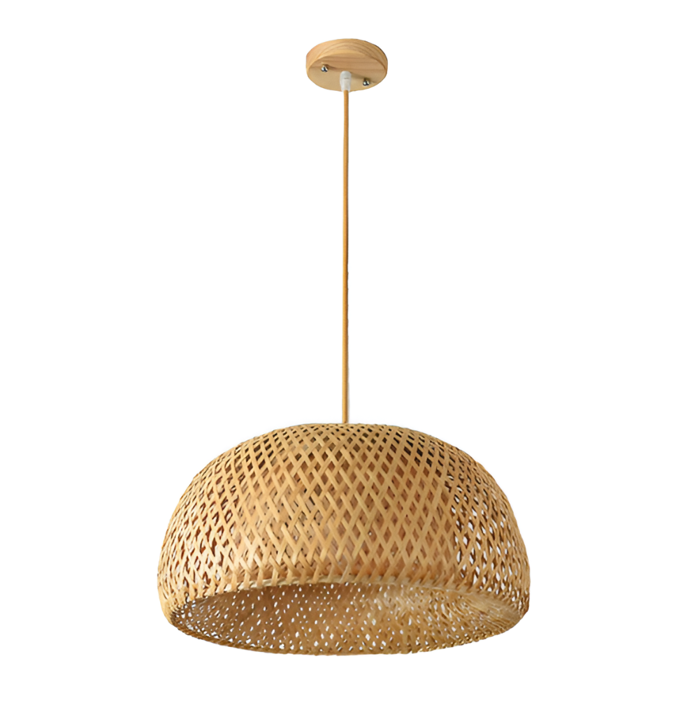 Suspension luminaire design élégant, parfait pour un éclairage d'ambiance dans un salon moderne.