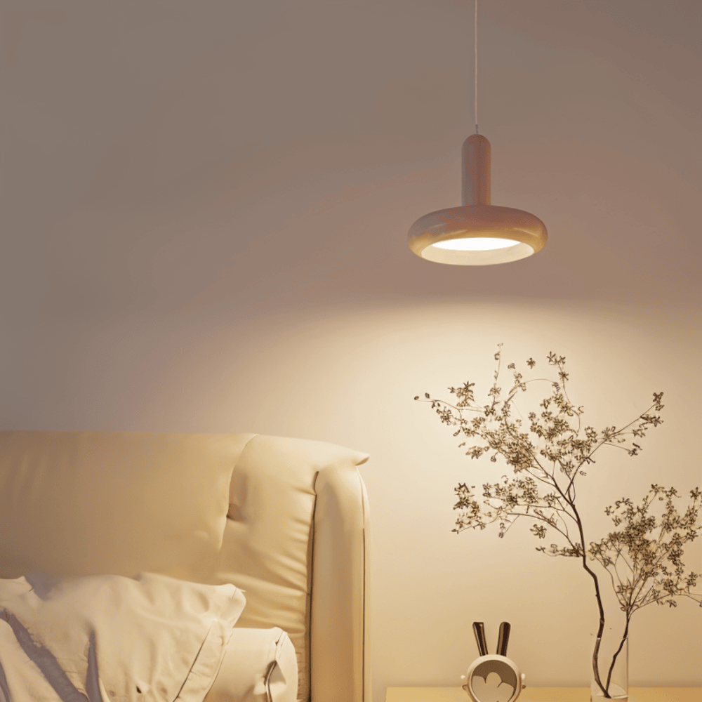 Lampe de plafond design macaron, réglable, pour une décoration loft chic.