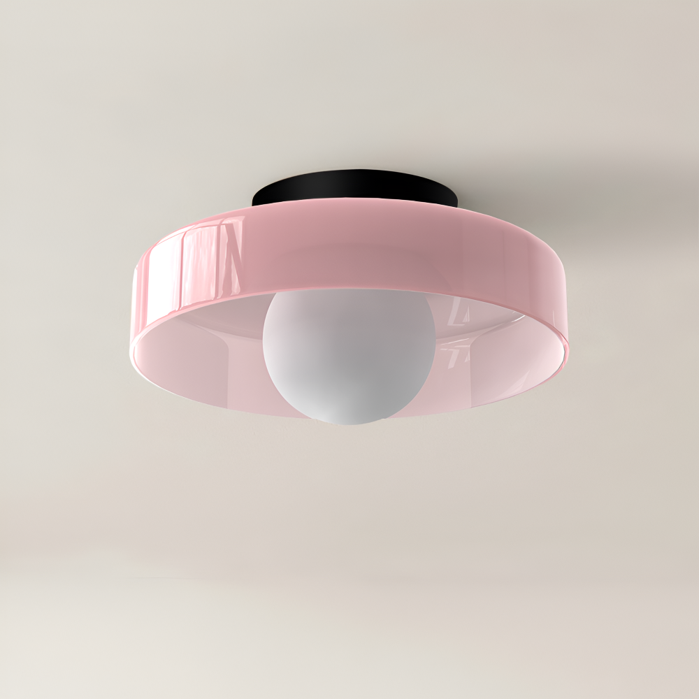 Luminaire LED plafond rond, A+++, lumière naturelle et douce pour votre confort.