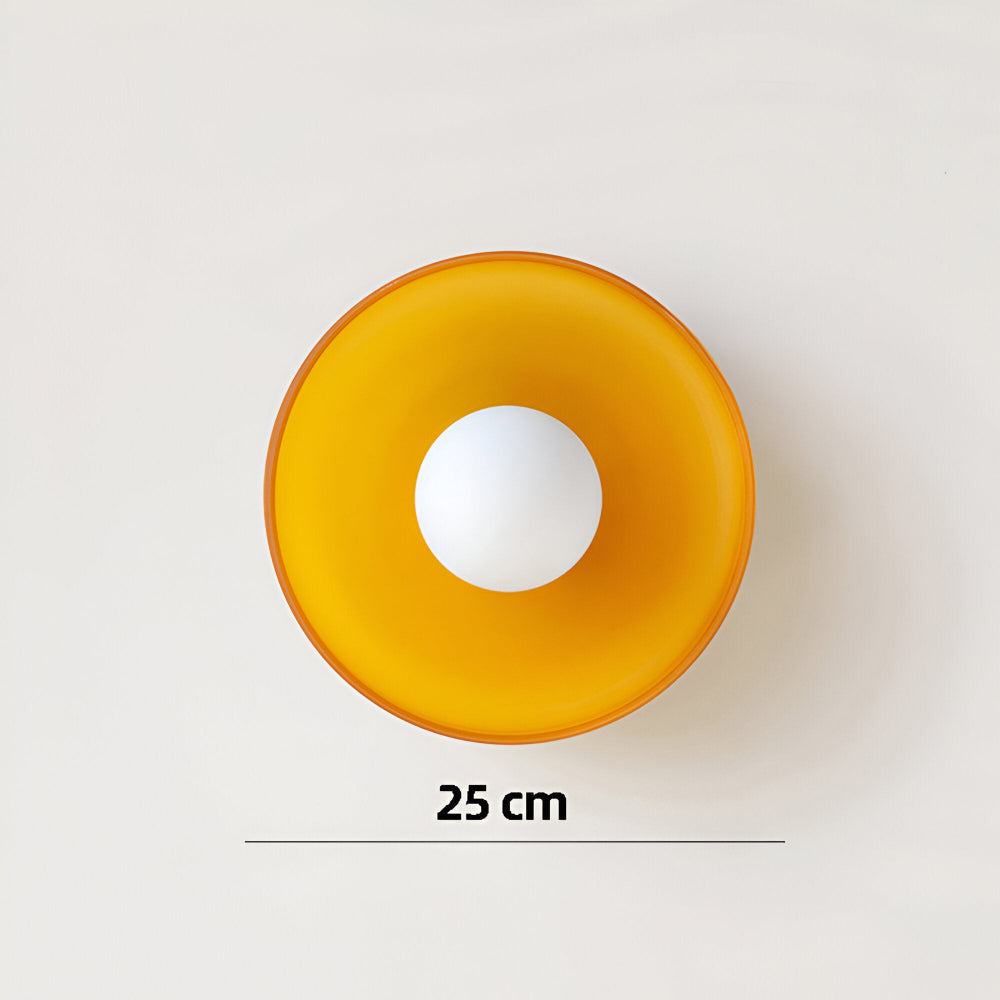 Lampe de plafond LED ronde à faible consommation, A+++, pour un éclairage durable.