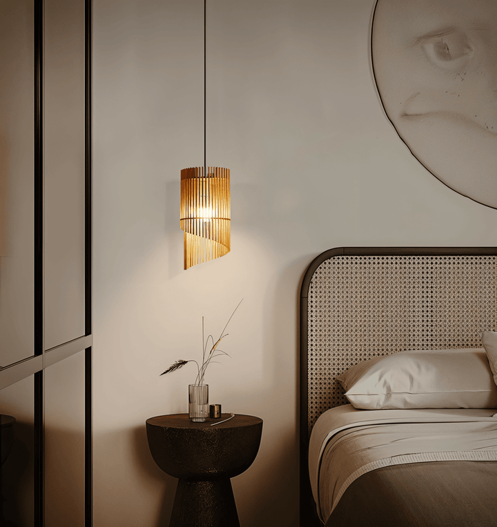 Plafonnier cylindrique moderne, apporte une lumière douce et un style épuré à tout intérieur contemporain.