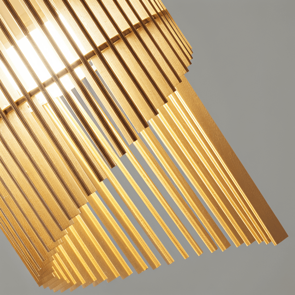 Lampe suspendue design avec hauteur réglable, parfaite pour un éclairage polyvalent et décoratif dans votre espace.