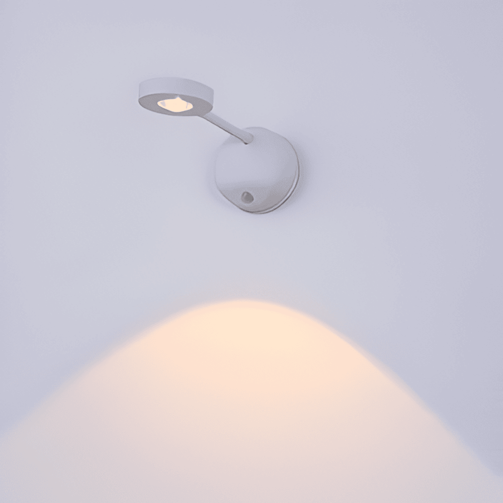 Lampe murale LED sans fil pour intérieur, avec capteur de mouvement, éclairage autonome et économe.