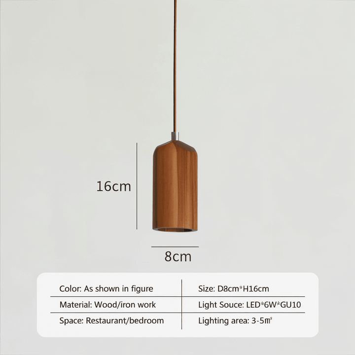 Luminaire suspension cylindrique, éclairage intérieur design pour salon ou chambre moderne.