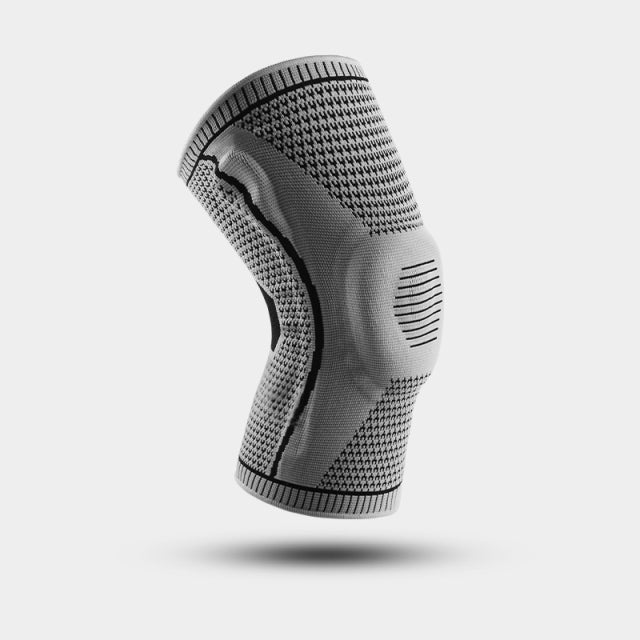 Manchon de compression pour genou, offrant soulagement rapide de la douleur et soutien articulaire. Idéal sport et récupération.