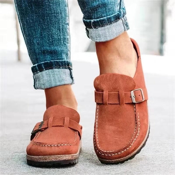 Chaussures mocassins femmes orthopédiques, design élégant, confort et soutien pour pieds sensibles, parfaites pour l'automne.